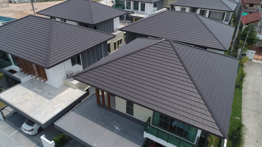 Roof for modern house SCG Prestige X Shield