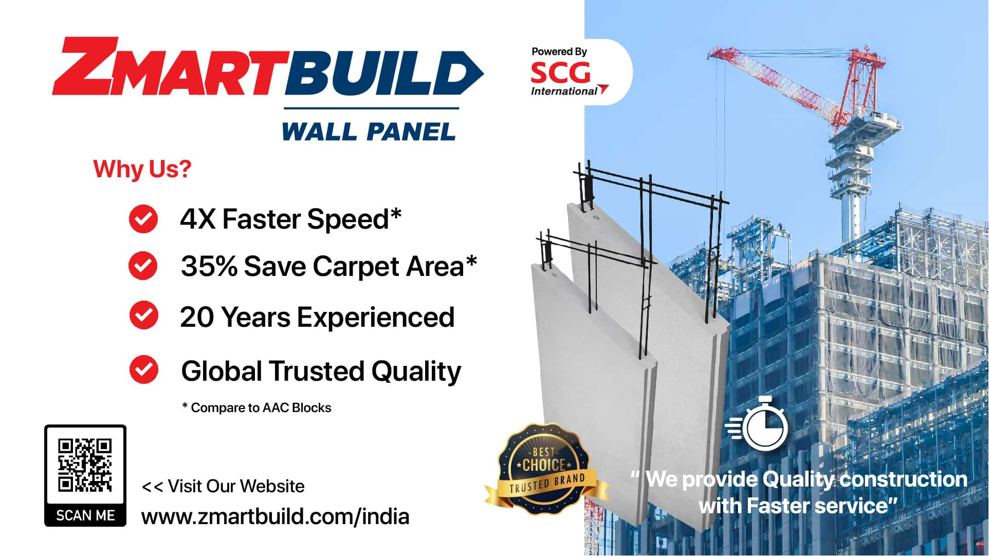 ZMARTBUILD Wall Panel product information