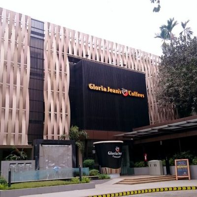 Drywall Cladding SCG - Woodsubstitute - Gloria Jeans Coffee Shop, Dhaka, Bangladesh 01