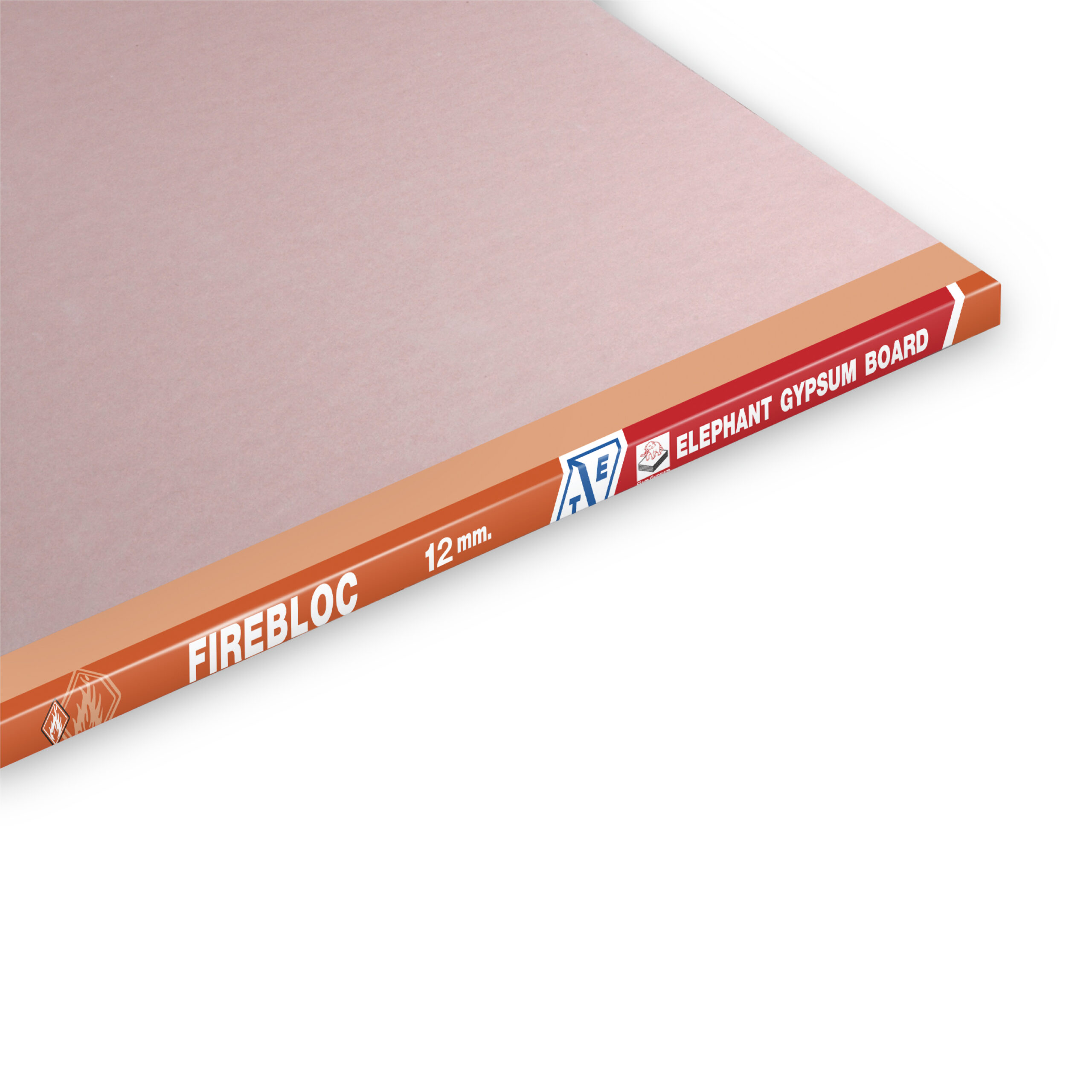 Good Fire Resistance Gypsum Board FireBloc-12MM-TE-3000x3000