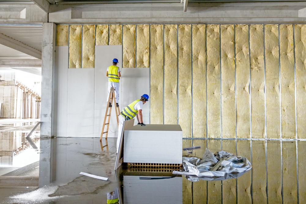 Drywall Installation - SCG Fiber Cement Board - Gypsum