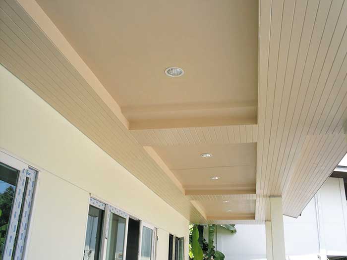 How to decorate your ceiling by using SCG fiber cement board