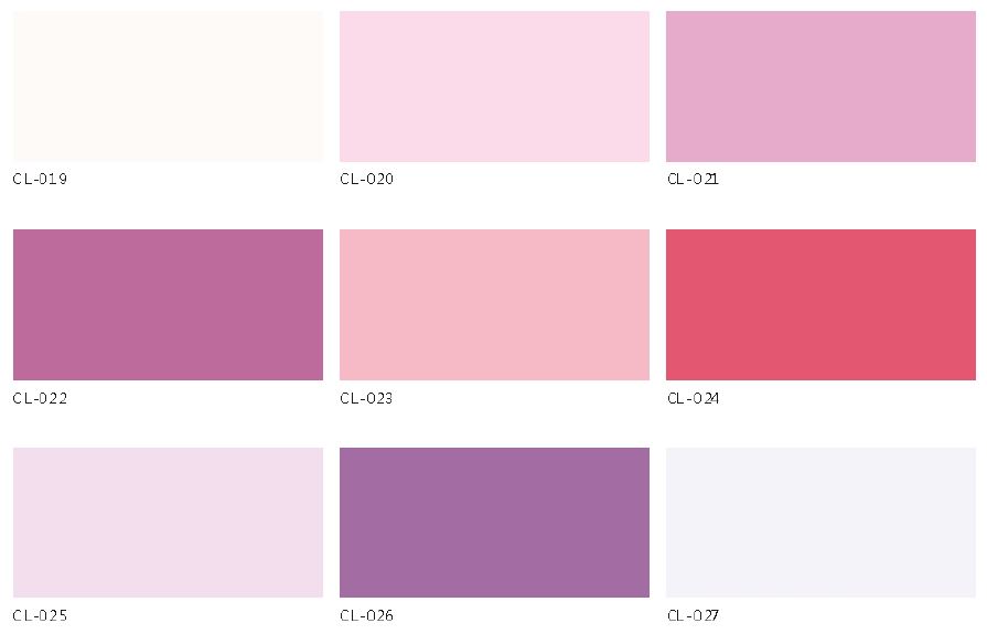 High Density Fiber Cement Board - Color Chart - Solid color series 3
