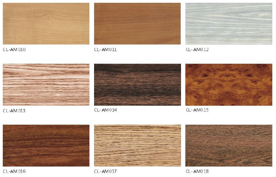 Montania High Density Fiber Cement Board - Color Chart - Marble texture - Wood texture series 2