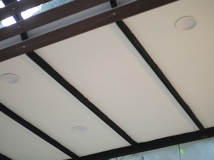 SCG Gypsum Ceiling on structure frame