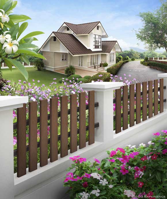 SCG artificial wood for fencing