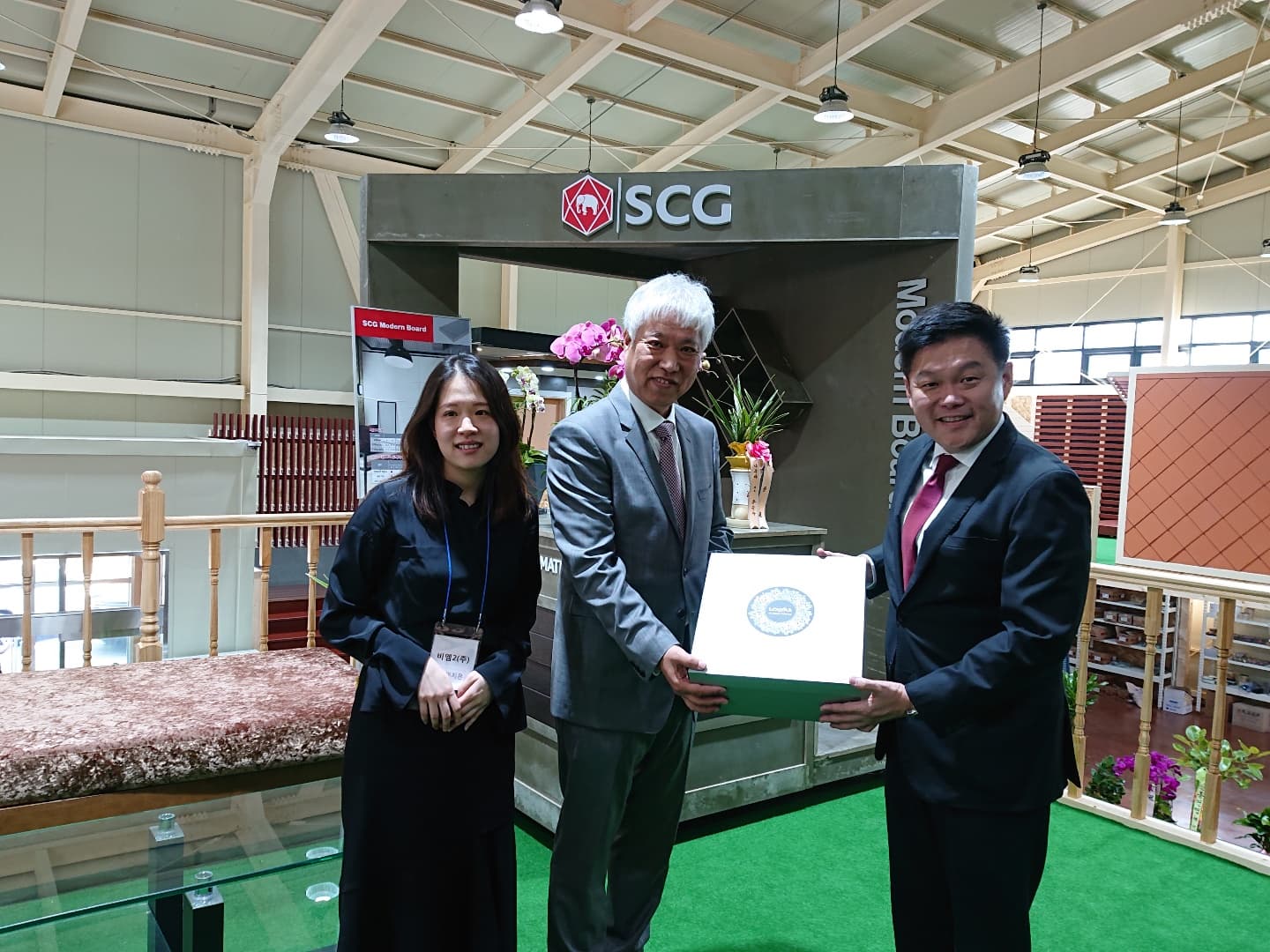 Best building materials showroom in South Korea by SCG