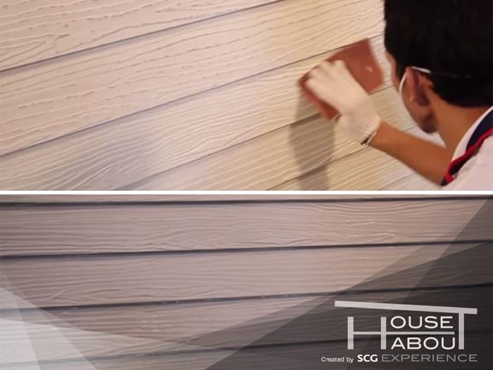 How to repaint Wood wall to keep it new