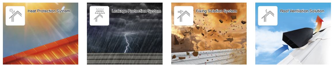 SCG Roof Solution - high quality roof materials