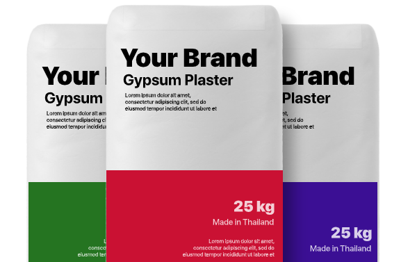 OEM Gypsum Plaster Manufacturer from Thailand