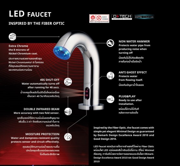COTTO LED Faucet