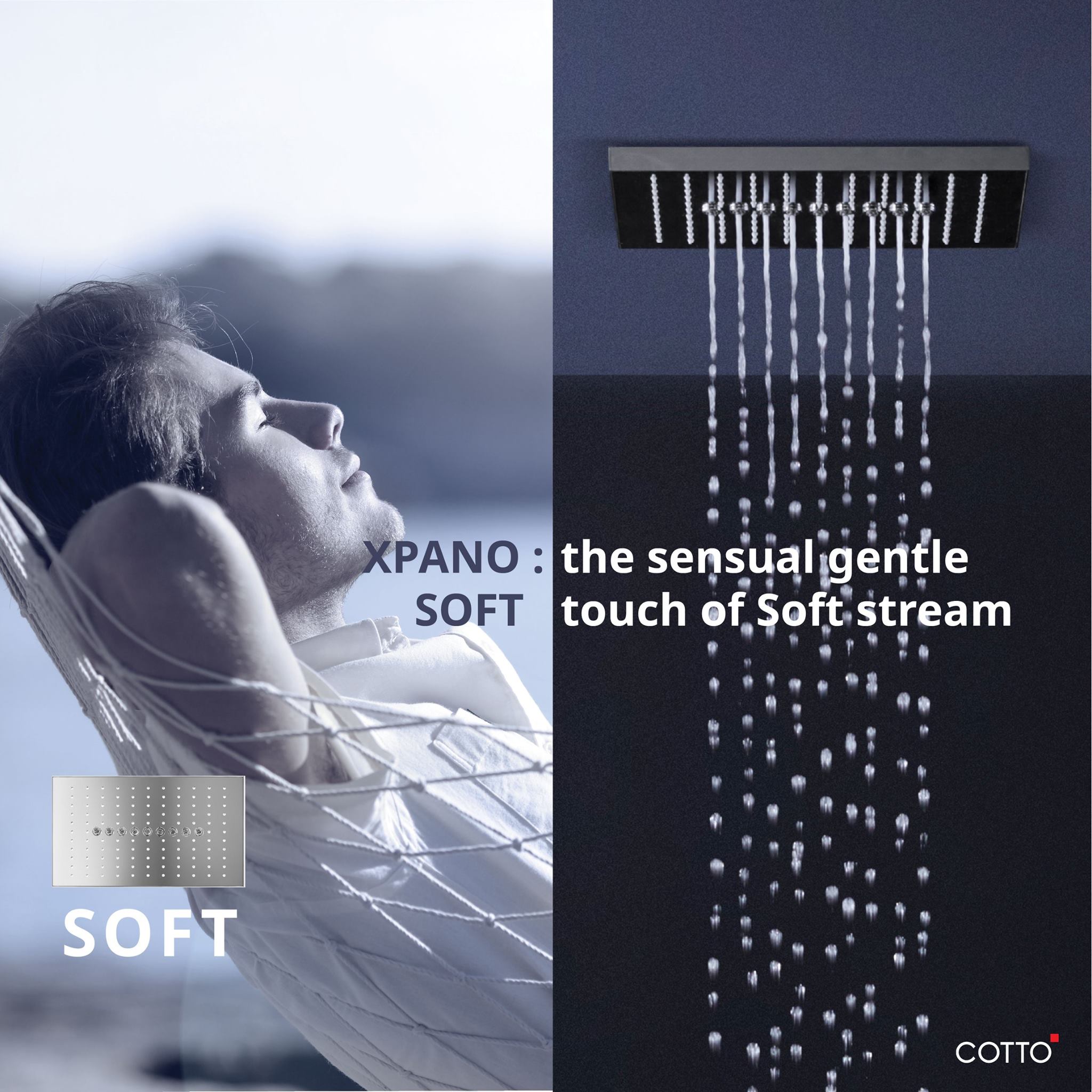 Cotto Xpano Shower Series 3