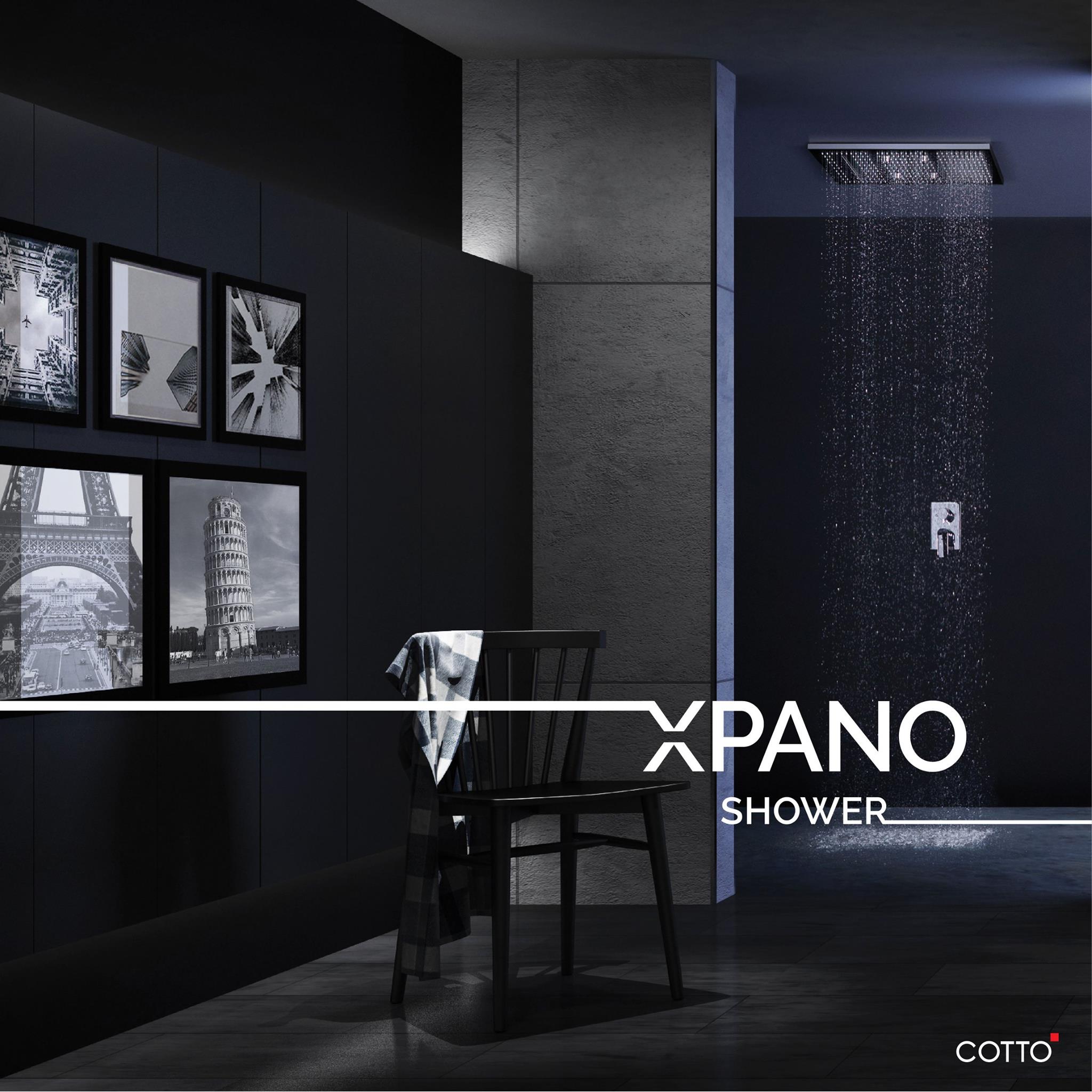 Cotto Xpano Shower Series for modern bathroom