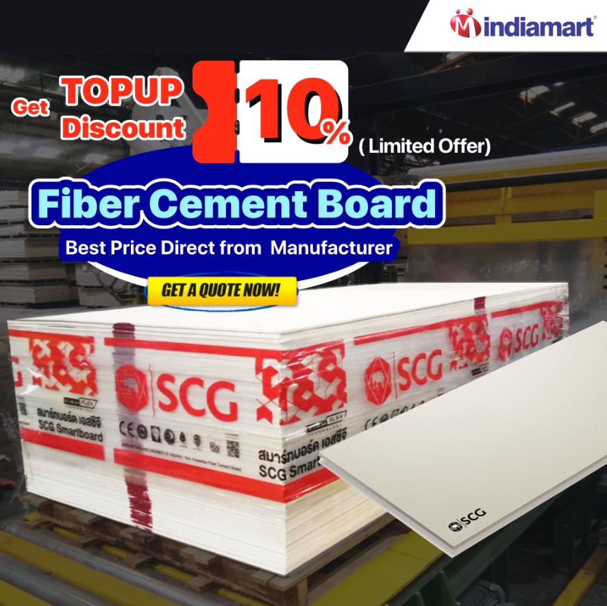 SCG Fiber Cement Board Price in Indiamart
