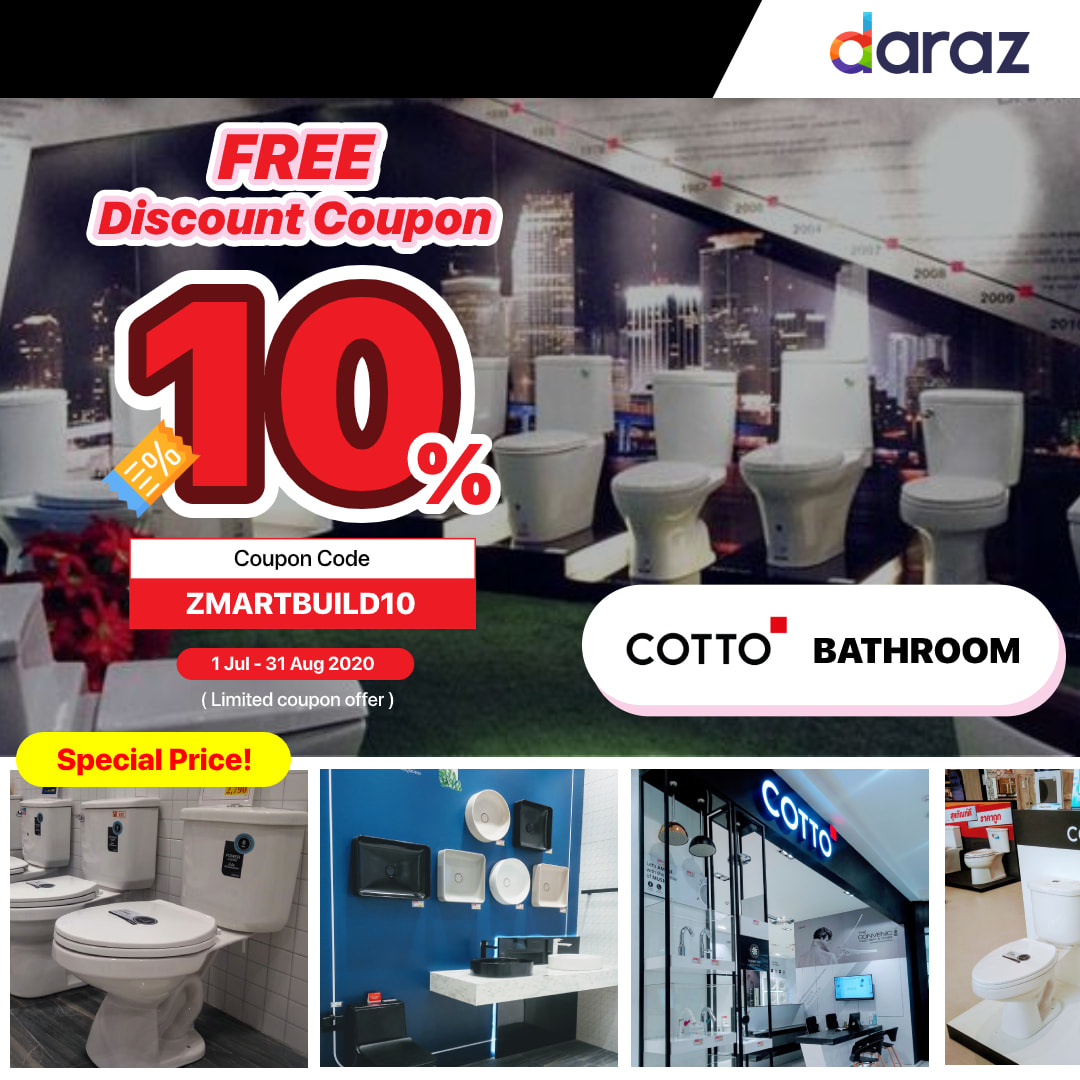 Cotto Bathroom Promotion Daraz Bangladesh