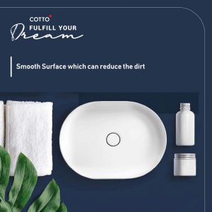 Sensation collection Wash basin smooth surface