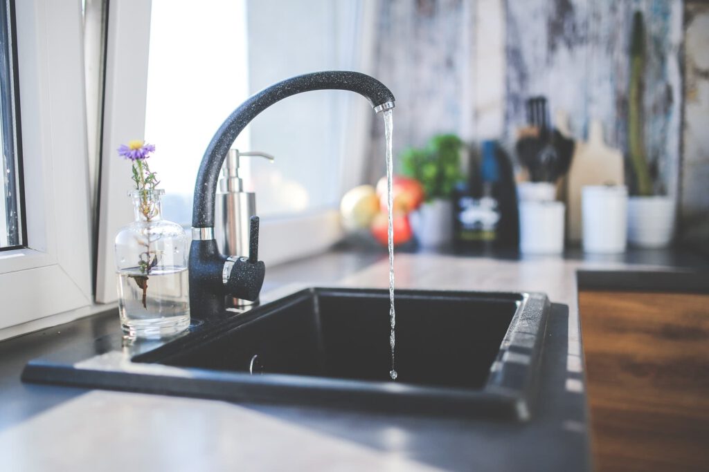 kitchen sink granite