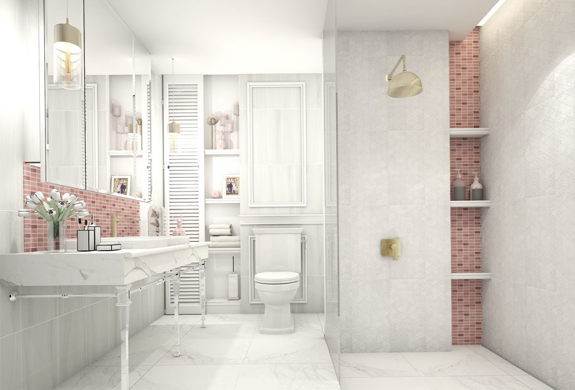 Small bathroom decorate CHARISMA