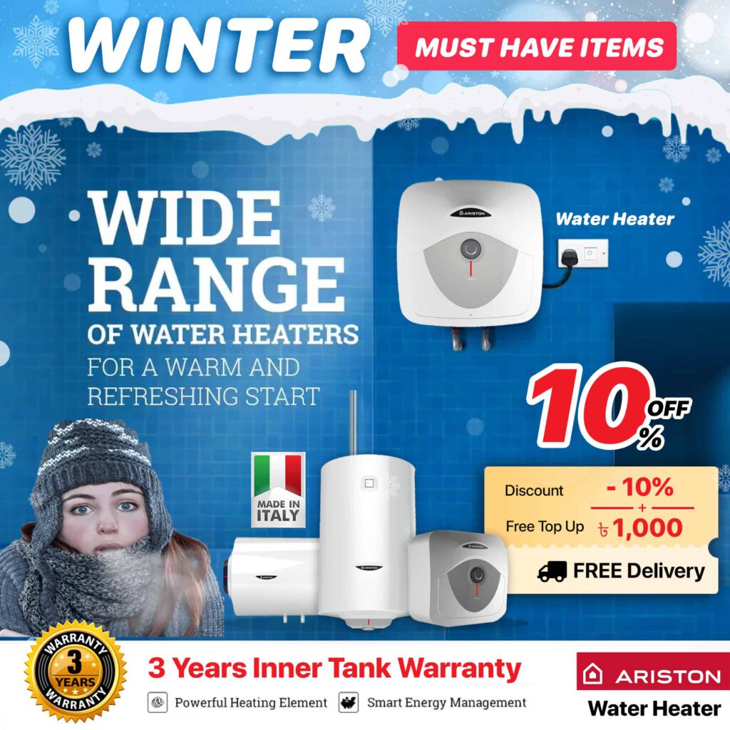 Ariston Water Heater Promotion Bangladesh
