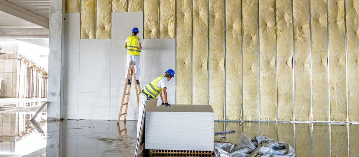 Drywall Installation - SCG Fiber Cement Board - Gypsum
