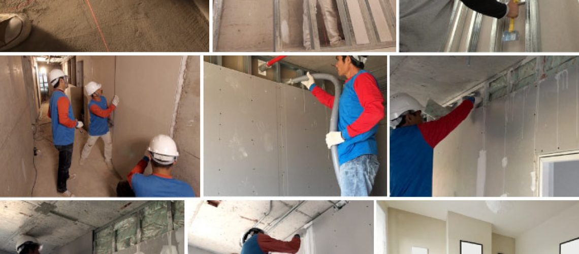 Drywall for renovation SCG - Solution