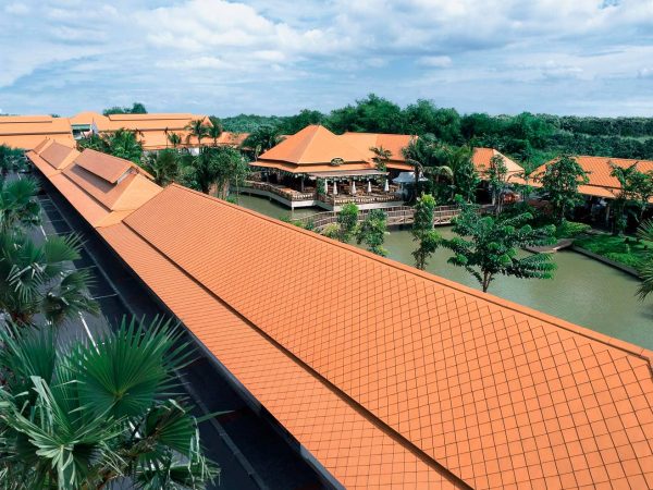 Fiber Cement Roof Ayara Classic Natural Brick site reference 2