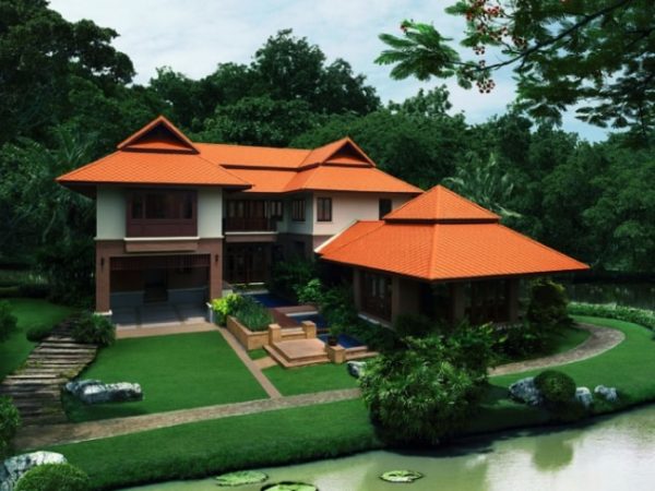 Fiber Cement Roof Ayara Classic Natural Brick site reference 5