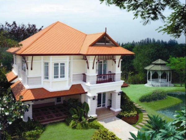 Fiber Cement Roof Ayara Classic Natural Brick site reference 6