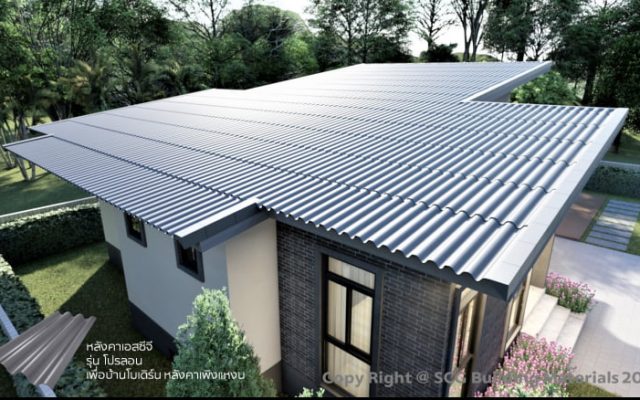 Fiber Cement Roof - Lean to roof - Prolon Roof Series