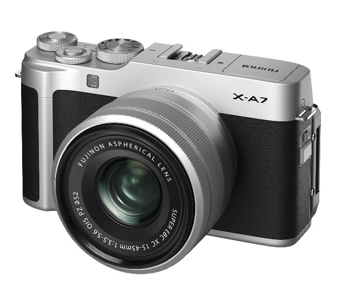 Fujifilm X-A7+15-45mm OIS PZ (Silver)