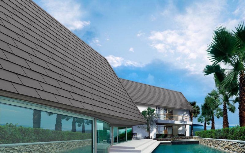 High Quality Fiber Cement Roof for Modern House - Ayara Modern