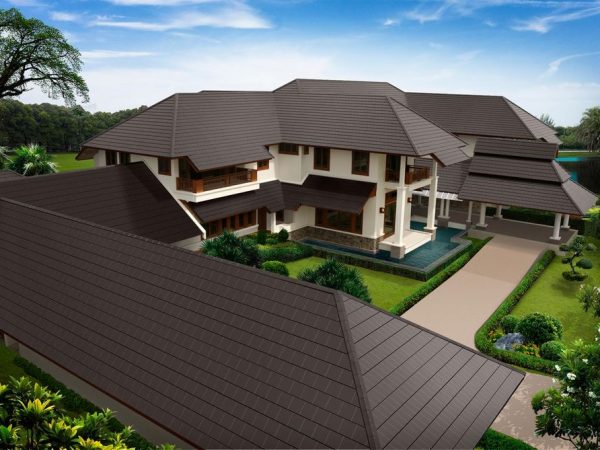 SCG Excella Modern Ceramic Roof Tile for luxury house