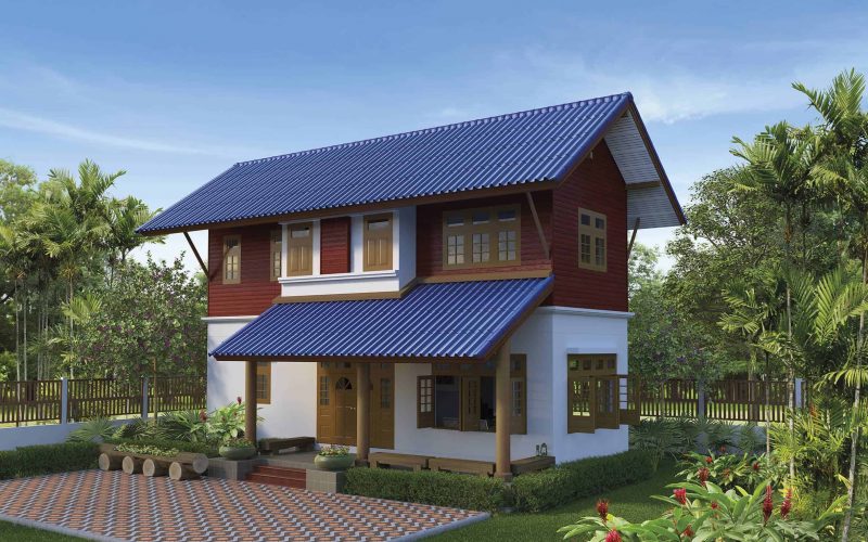 SCG Roman Tile - Fiber Cement Roof Blue resize 2