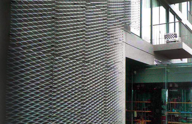 Steel Facade - Expanded Metal