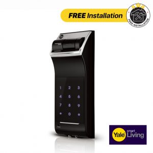 Yale Fingerprint Rim Mounted Lock YDR 4110- FREE Installation