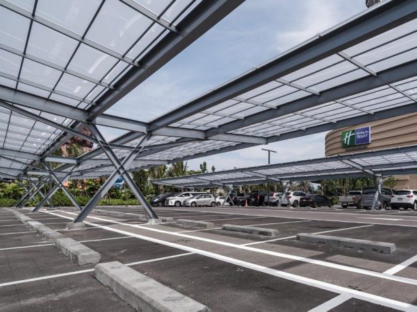 shinkolite-arcrylic roof Idea for parking-frosted-color